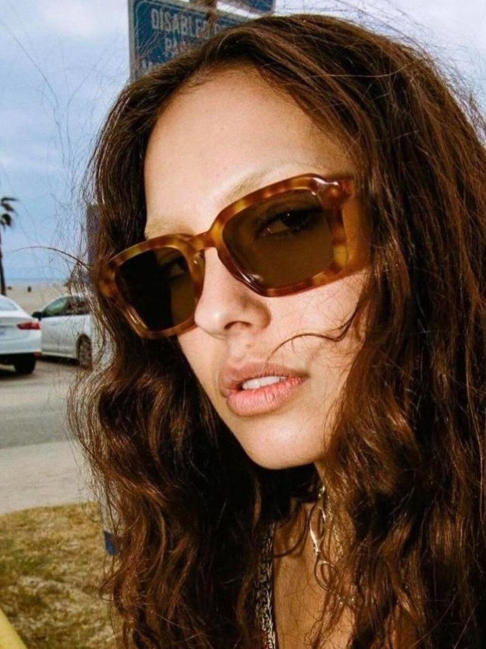 Crap Eyewear The Heavy Tropix Sunglasses Blonde Tortoise Polarized Mustard 💛